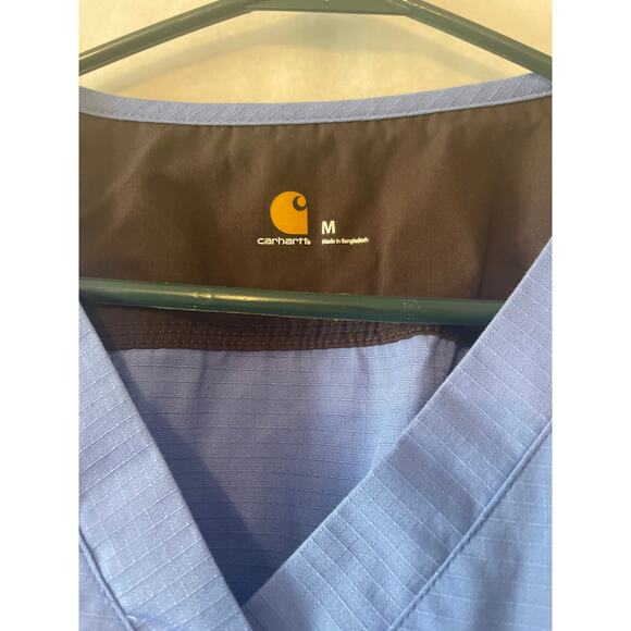 Carhartt C15108 Pocket Shirt Bundle Medium (2) Men's Scrub Tops - Picture 5 of 7